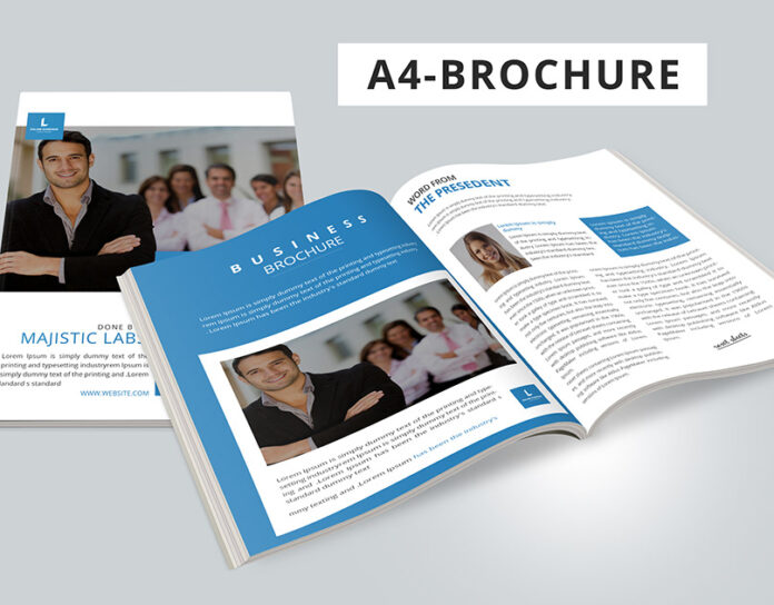 sales brochure