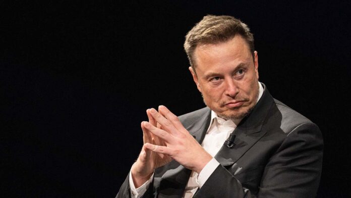 elon musk of tesla