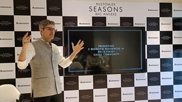 man giving presentation