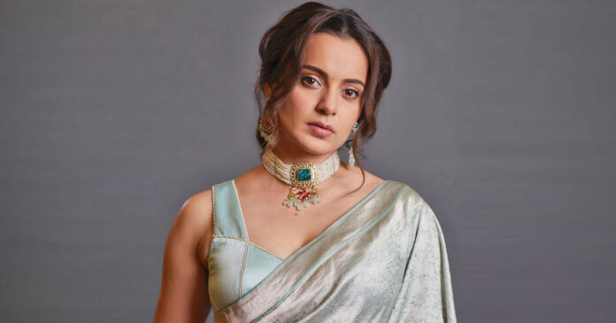 kangana ranaut in saree