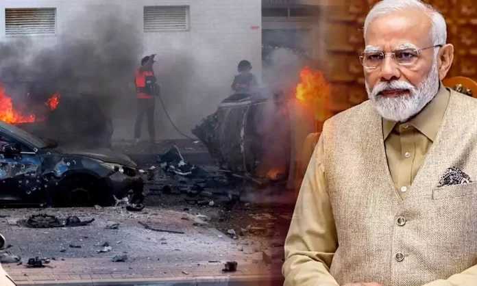 Narendra Modi on Israel–Hamas conflict