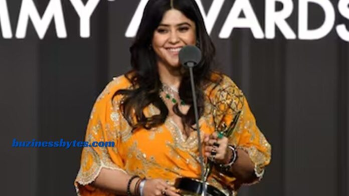Ekta Kapoor's Emotional Moment with the International Emmy Directorate Award
