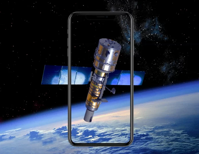 iPhone satellites