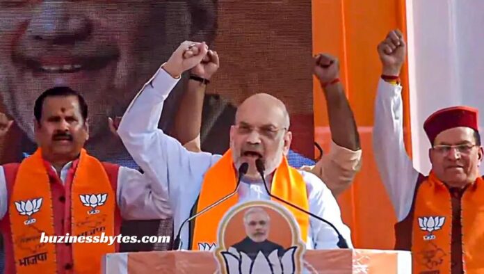 Amit Shah in Telangana promised free entry to the Ayodhya Temple if the BJP was elected to power.
