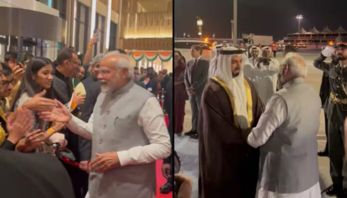 Prime Minister Modi in the UAE