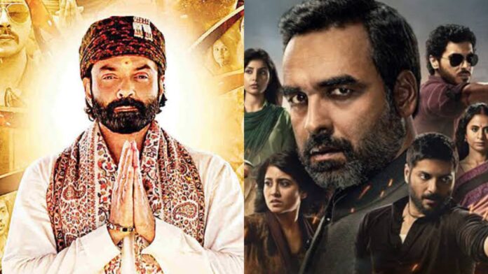 Aashram 4 and Mirzapur 3 upcoming hindi web series in 2024
