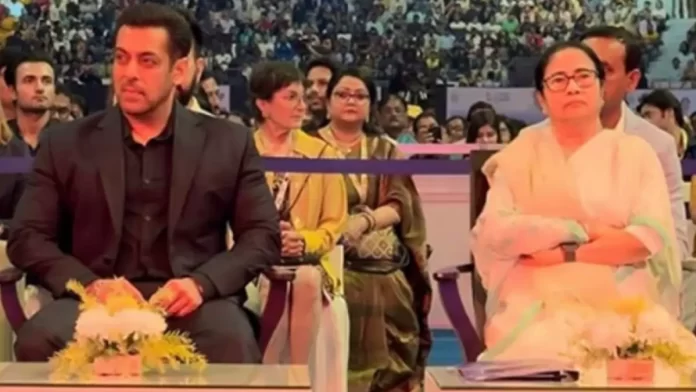 KIFF 2023- Mamata Banerjee with Salman Khan