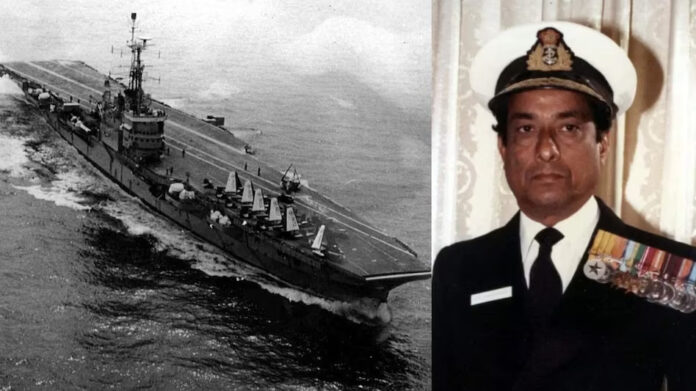 ins vikrant 1971 war vice admiral benoy roy chowdhury