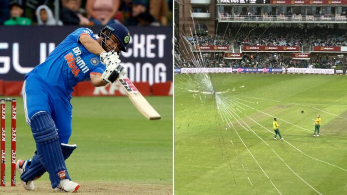 Rinku Singh’s massive six broke the media box’s glass screen