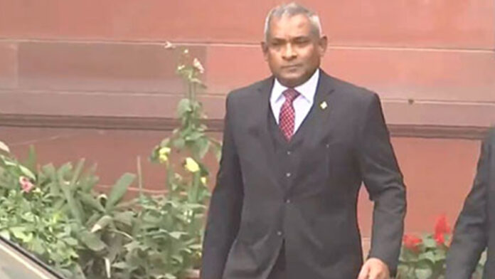 Maldivian envoy Ibrahim Shaheeb