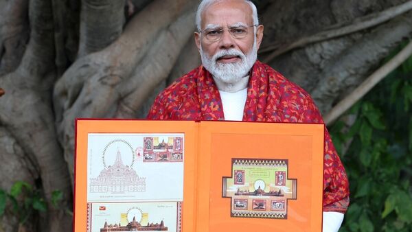 PM Modi Unveils Postage Stamps for Ayodhya's Ram Mandir Inauguration