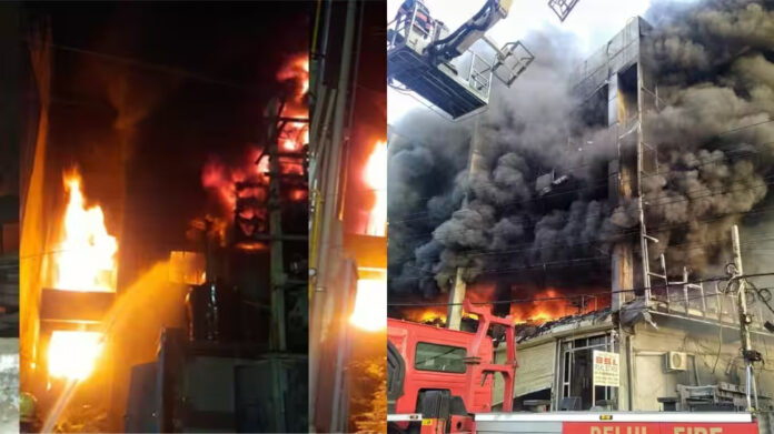 Delhi Market Fire Tragedy