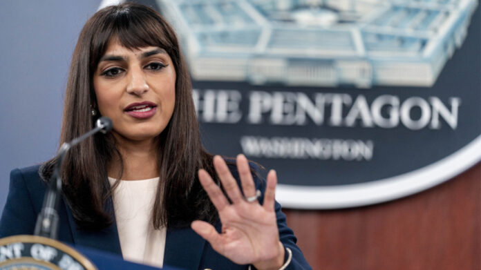 Pentagon's Deputy Press Secretary Sabrina Singh