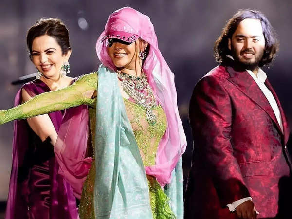 Madhuri shares her vibrant ensemble
