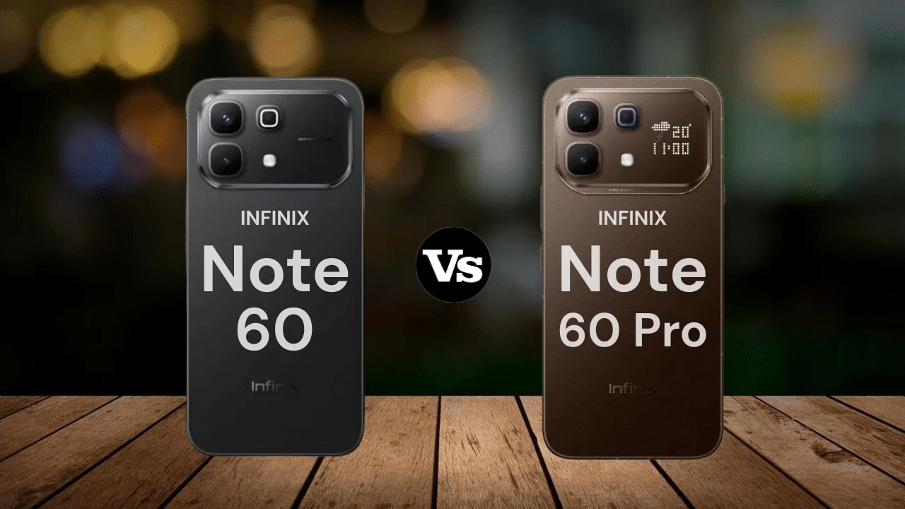 Infinix Note 60 vs Note 60 Pro