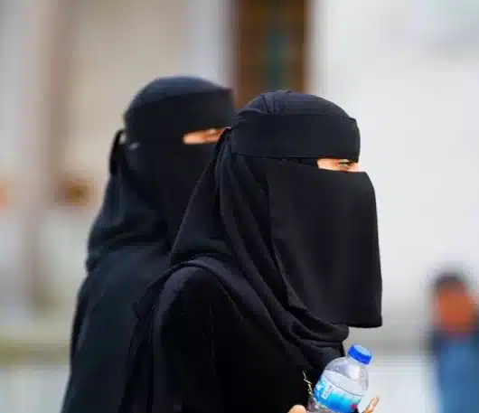 Hijab With School Uniform