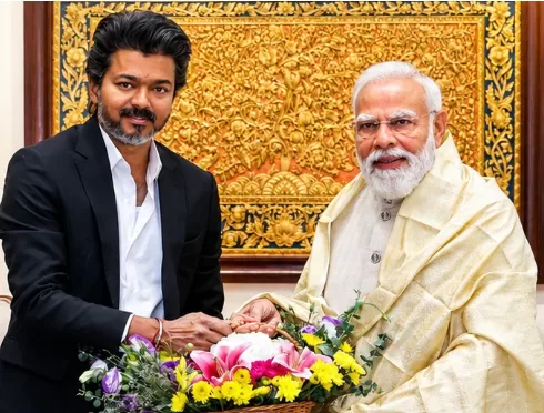 Tamil Nadu Chief Minister C Joseph Vijay